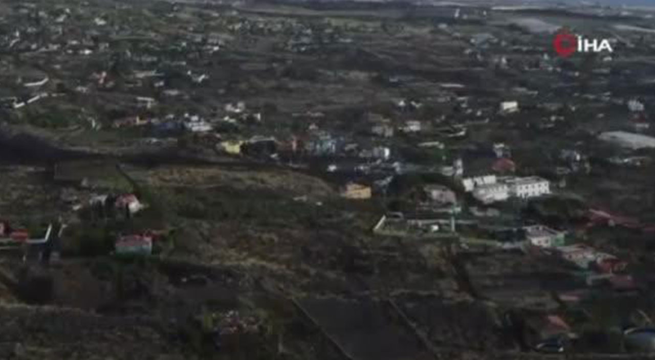 İspanya’daki yanardağ felaketinde bilanço artıyor: 400 ev yok oldu
