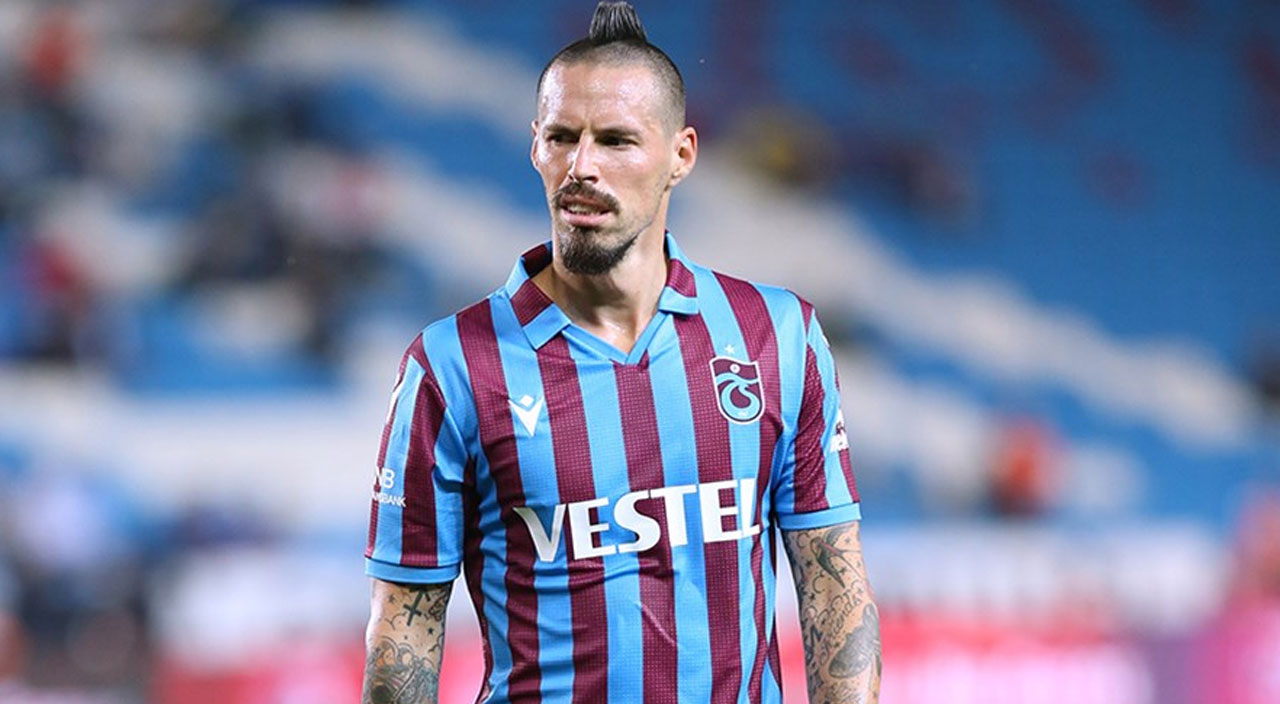 Trabzonspor'da Fenerbahçe maçı öncesi kötü haber! Hamsik tesisten ayrıldı