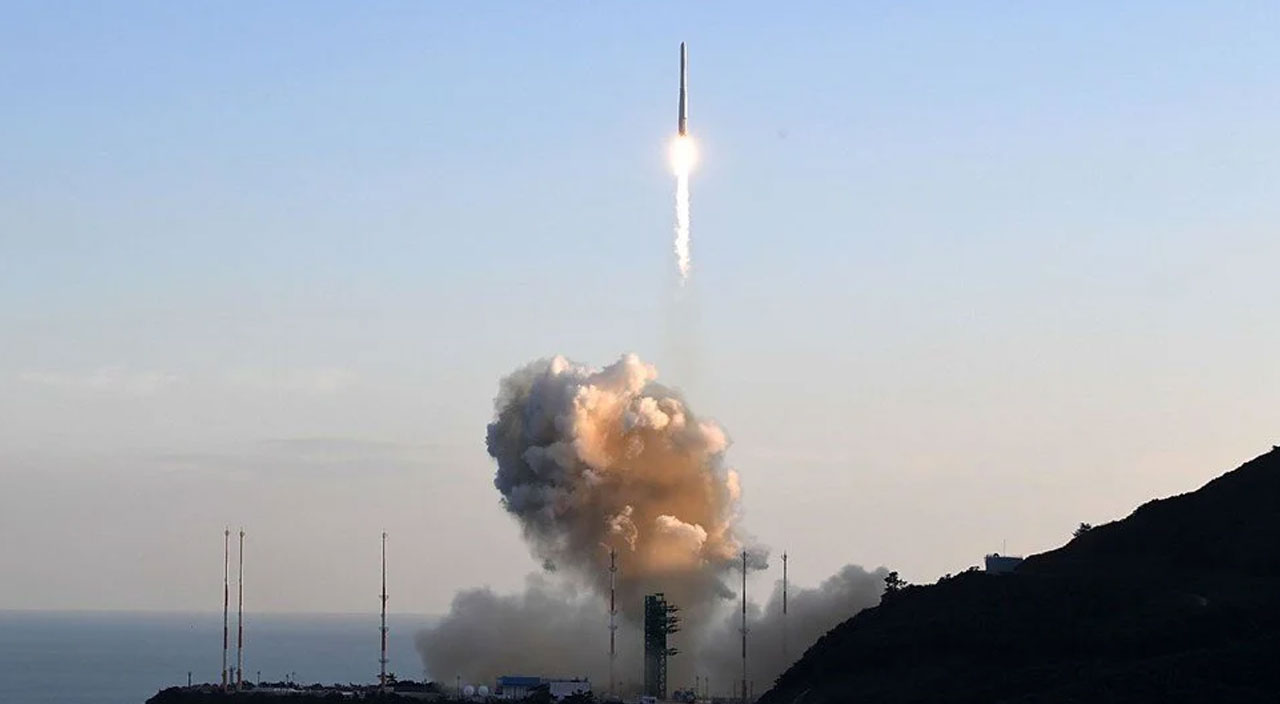 Hedef Uzay! Güney Kore yerli uydusu Nuri'yi fırlattı