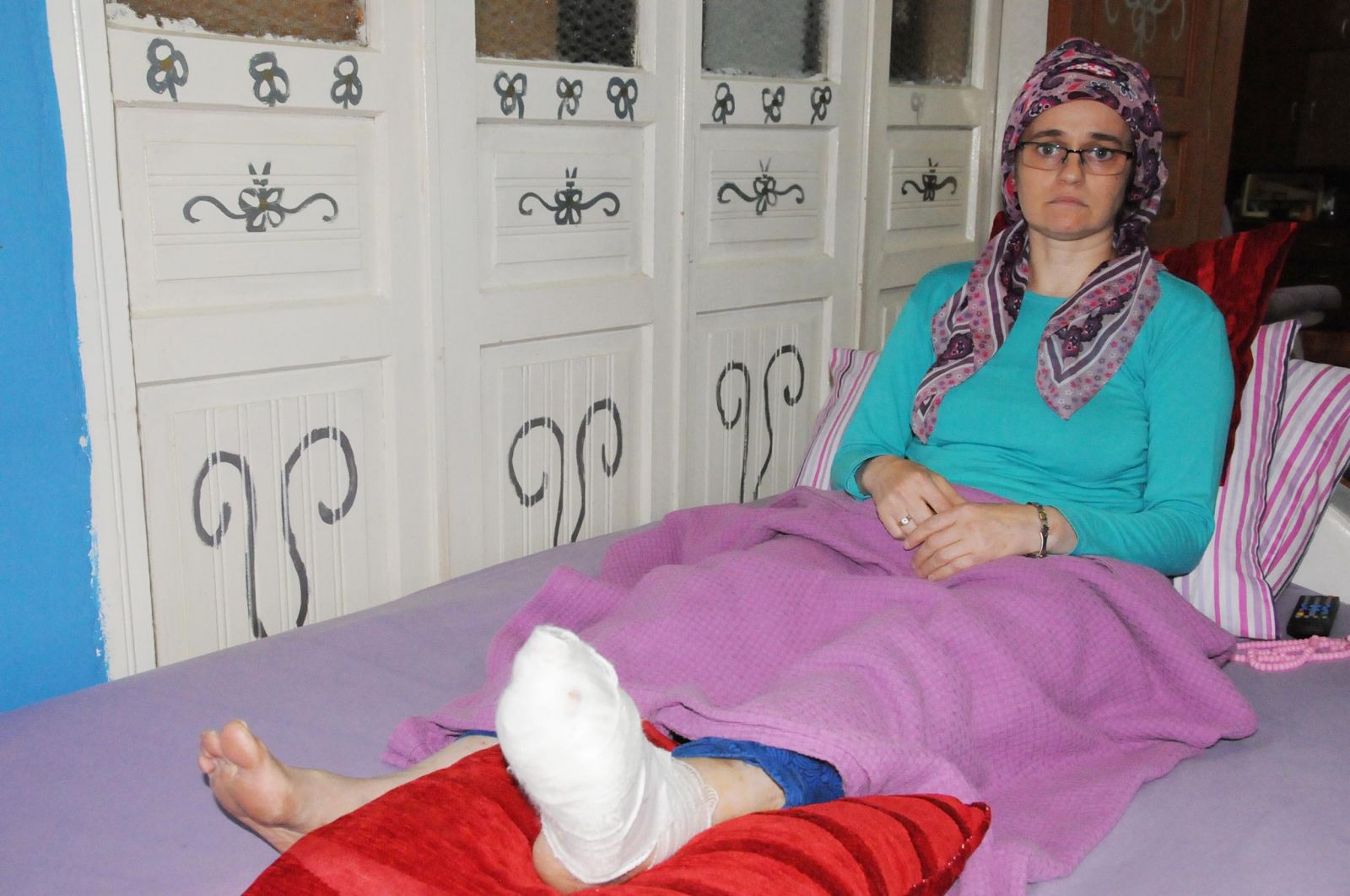 Nasır tedavisi için gittiği doktor parmağından etti!