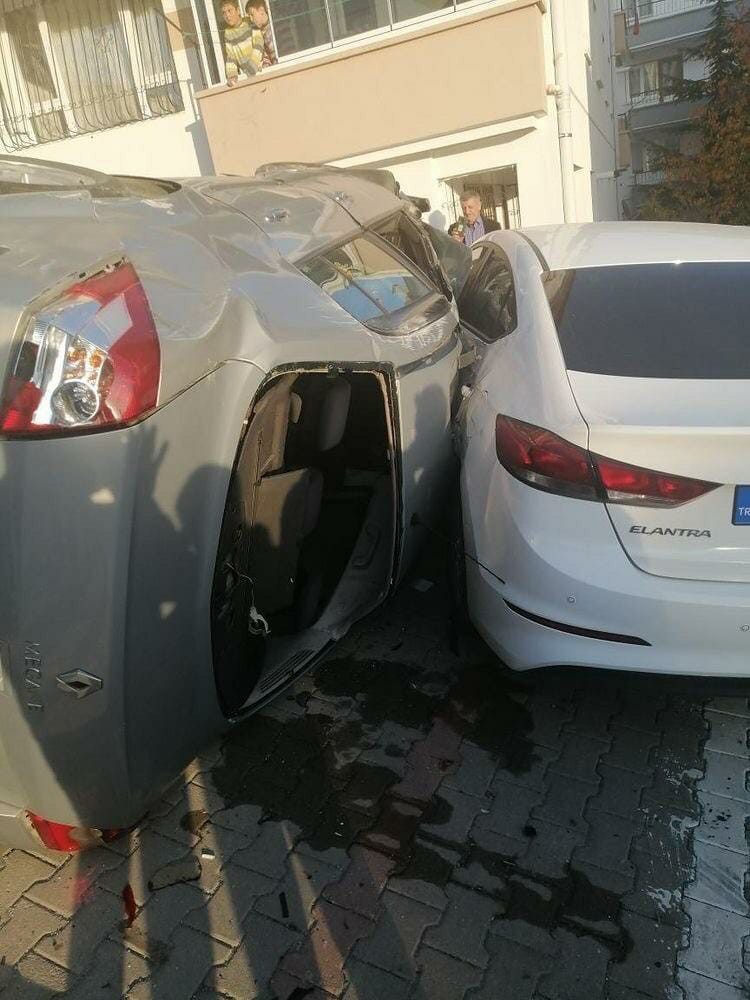 Ankara'da feci kaza, freni boşalan kamyon 10 aracı ezdi