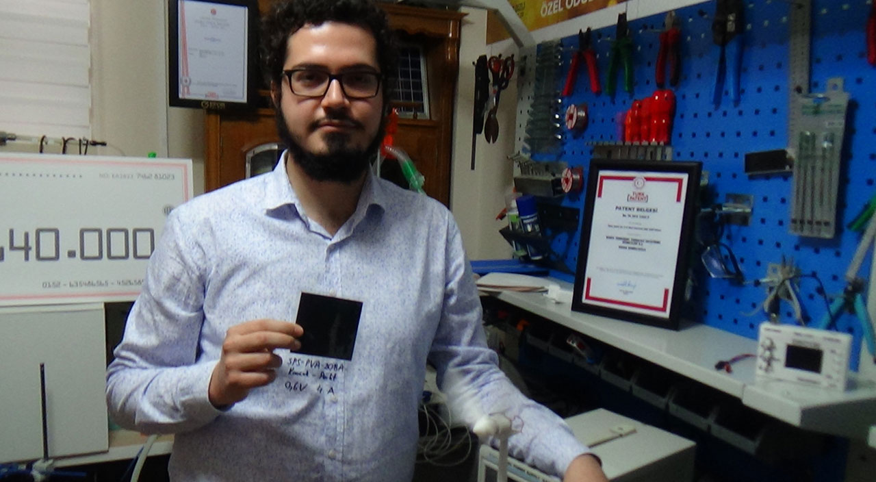 Genç mühendisten enerjide önemli buluş: 6 kat daha kaliteli ve ucuz