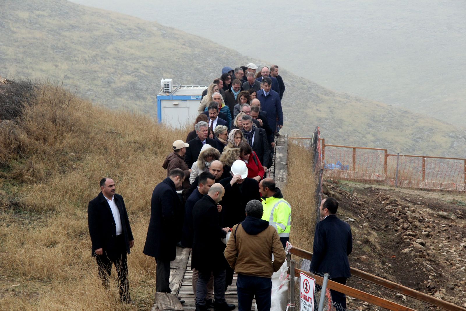 Büyükelçiler Göbeklitepe'nin tablosuna mozaik işledi