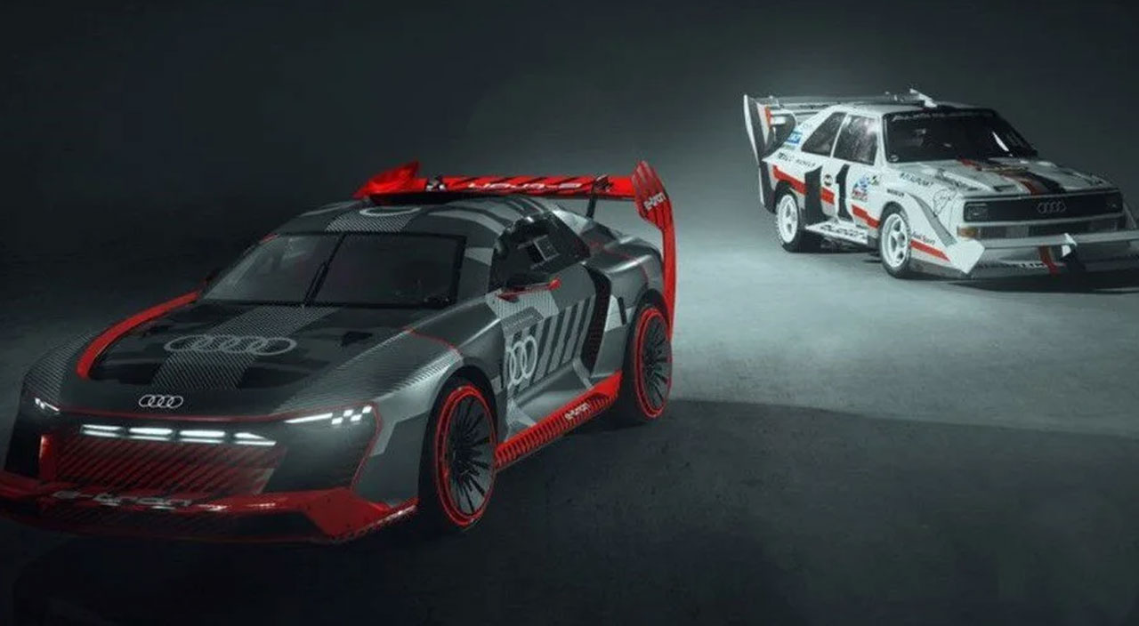 Audi özel olarak ürettiği yeni elektrikli modelini tanıttı