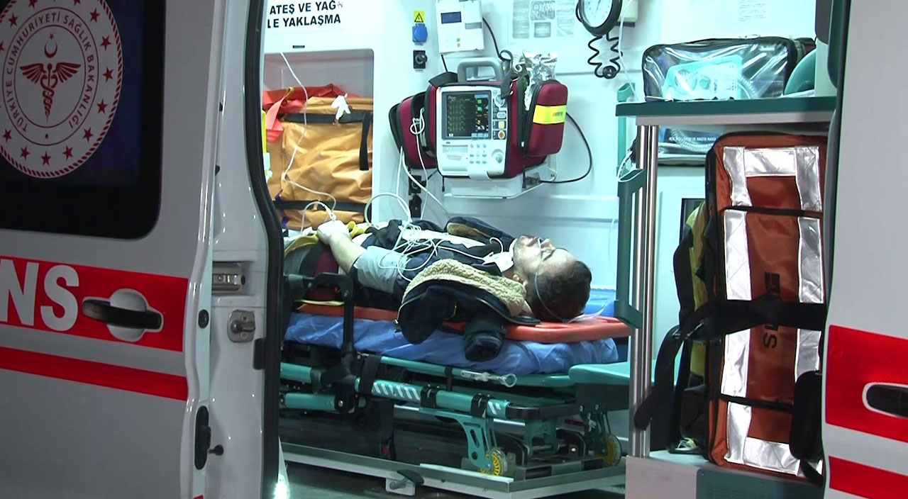 Kazada yaralanan yolcudan ilginç tepki: Çek kanka güzel çek