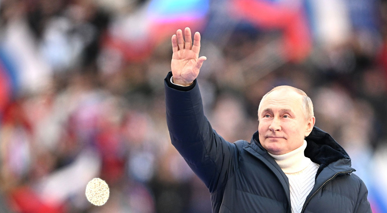 Tüm dünya bu anı konuşuyor! Putin’in konuşmasındaki aksilik dikkat çekti