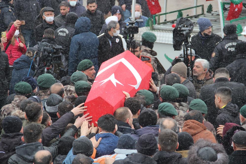 Şehidin cenazesinde çok acı detay