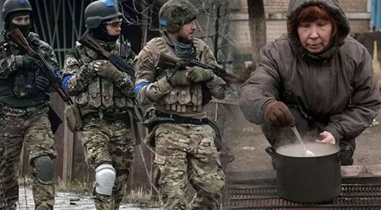 Dünya Ukrayna halkının direnişini konuşuyor! Rus askerlerini zehirli keklerle durdular