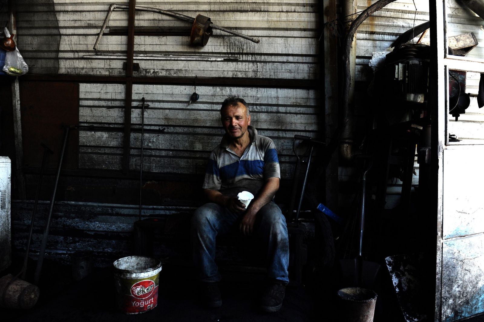 Bu meslekte çalışanlara 40 derece sıcaklık serin geliyor