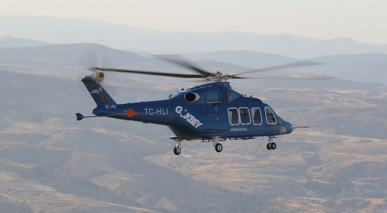 Türkiye’nin yerli ve milli helikopteri ‘Gökbey’in 4'üncü prototipi yolda