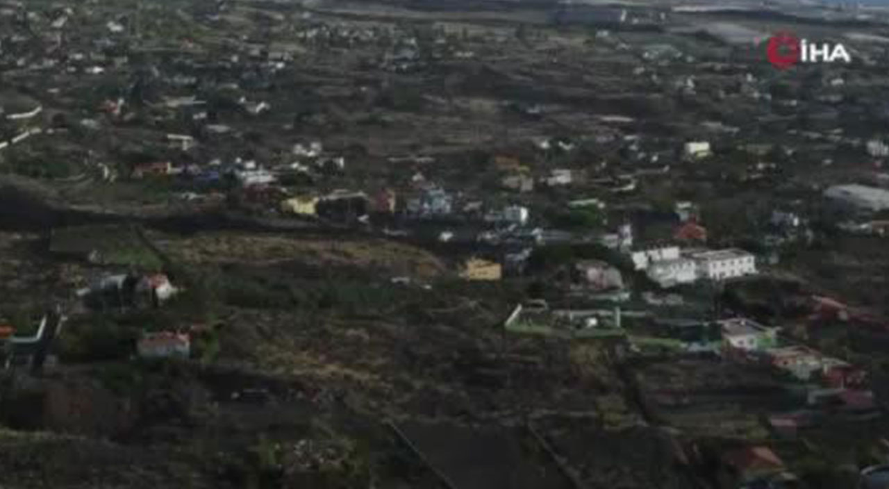 İspanya’daki yanardağ felaketinde bilanço artıyor: 400 ev yok oldu