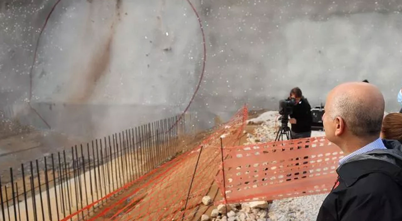 Türkiye'nin en geniş TBM tüneli! Düzenlenen törenle ilk ışık göründü