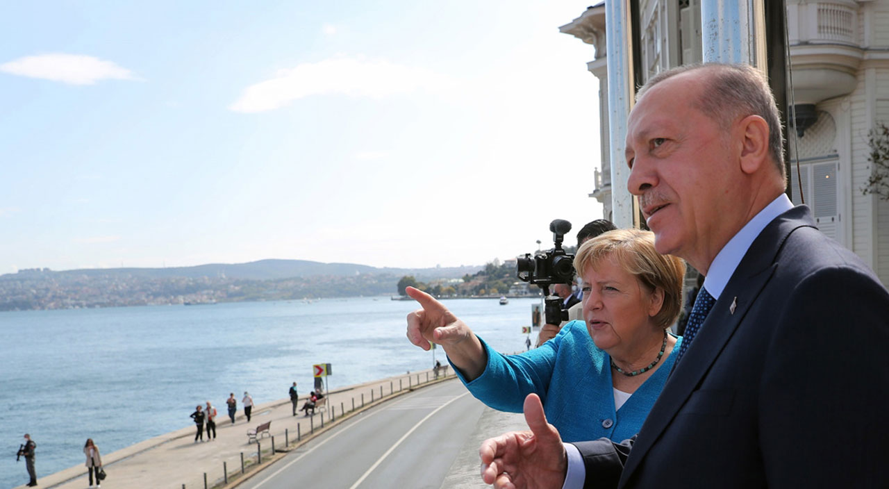 Merkel'den Türkiye'ye veda ziyareti