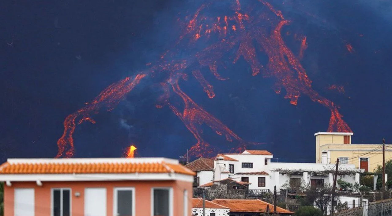 La Palma adası lavlarla mücadeleye devam ediyor: Sokağa çıkma yasağı getirildi