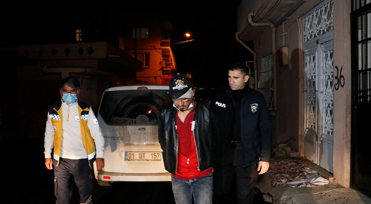 Köpeğin havlamasıyla yakalanan hırsıza meydan dayağı!