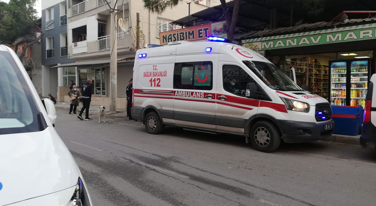 Polisi sırtından bıçaklayarak kaçmaya çalıştı: Bacağından vuruldu