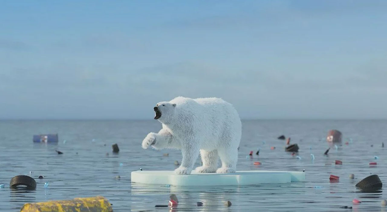 Arktik Deniz Buzu'ndan korkutan görüntü! Son 40 yılda yüzde 50 oranında eridi