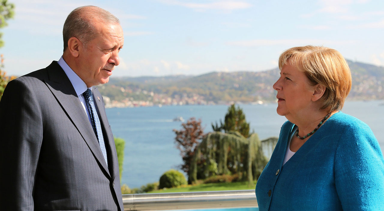 Merkel'den Türkiye'ye veda ziyareti