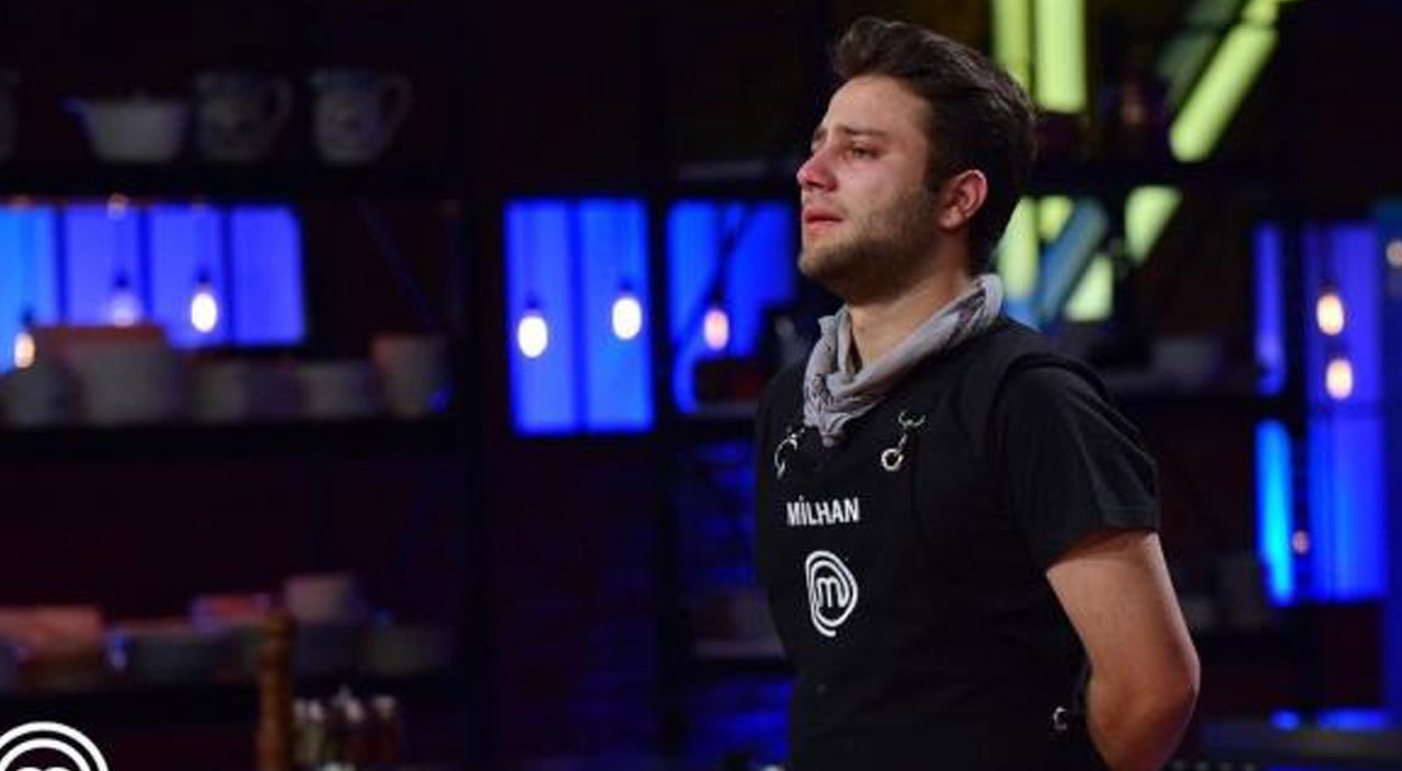 MasterChef Türkiye’ye veda eden Milhan gözyaşlarını tutamadı!