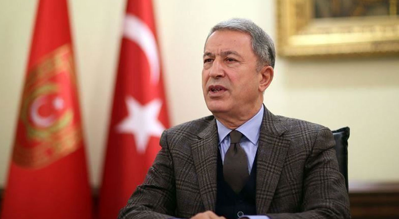 Bakan Akar'dan Yunanistan'a tepki: Türkiye'yi yayılmacı olarak göstermek istiyor