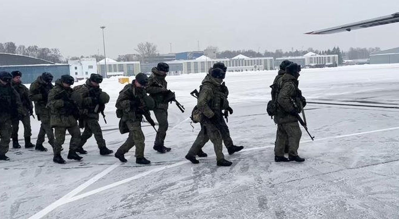 KGAÖ’den Kazakistan’a yardım: 2 bin 500 asker bölgeye sevk edildi