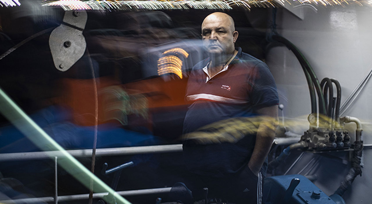 Balıkçıların zorlu av mesaisi!