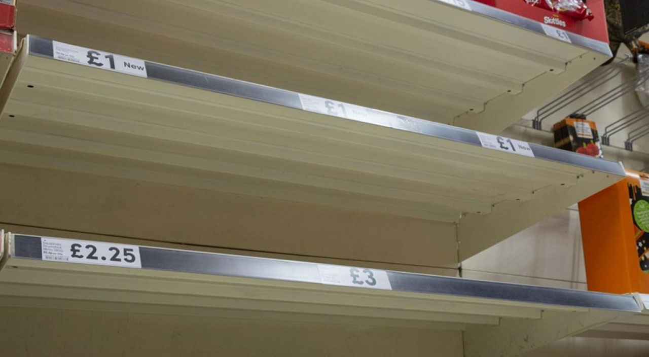 İngiltere’de kriz büyüyor: Raflar boşaldı