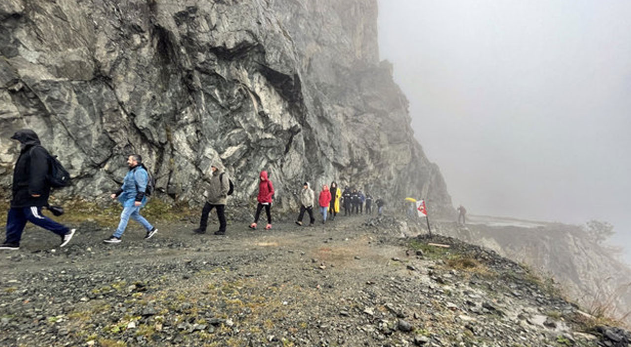 Adrenalin ve doğa tutkunlarının yeni rotası Derebaşı Virajları oldu
