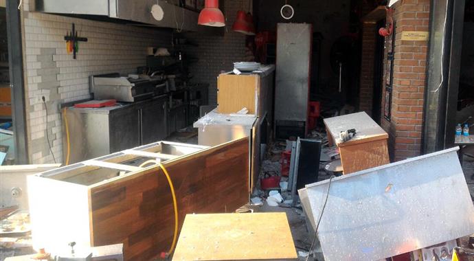 Alanya'da tüp patladı: 1 yaralı