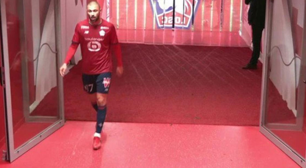 Burak Yılmaz’a Lille taraftarından tepki!