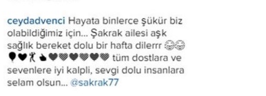 Ceyda Düvenci'den düğün sonrası ilk mesaj