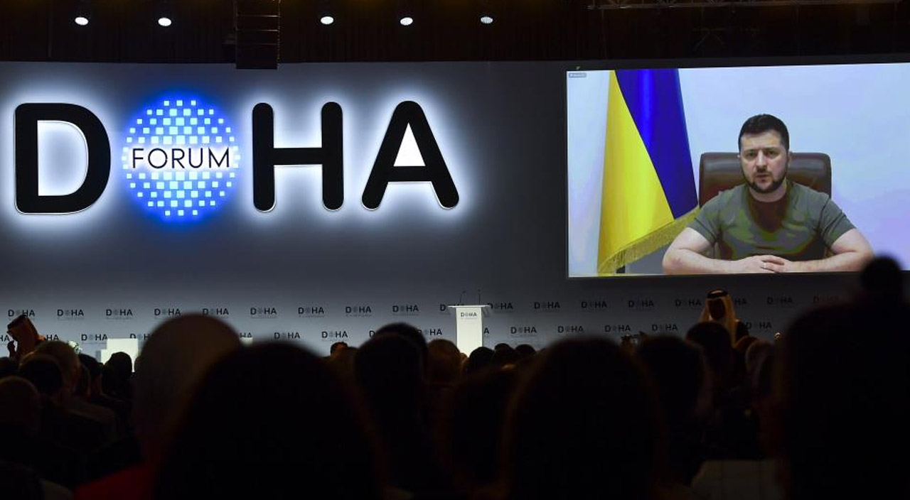 Zelenski 'Esselamu Aleykum' diyerek İslam dünyasına seslendi Zelenski 'Esselamu Aleykum' diyerek İslam dünyasına seslendi