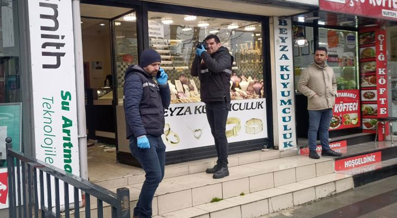 Kağıthane'de 2 dakikada 1 milyon liralık soygun