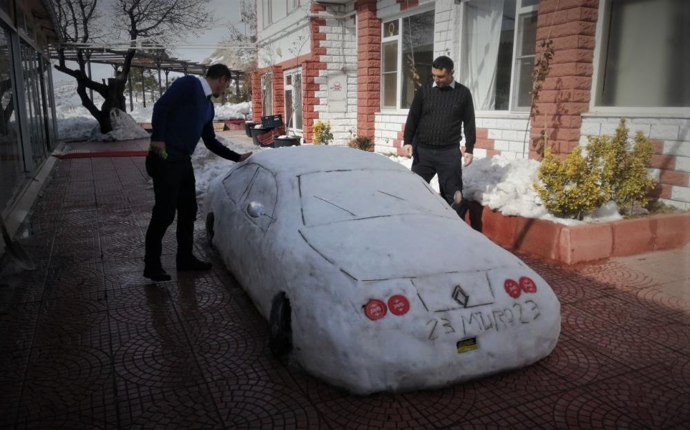 Kardan araba modası! Bu kez de 200 bin lira fiyat biçildi