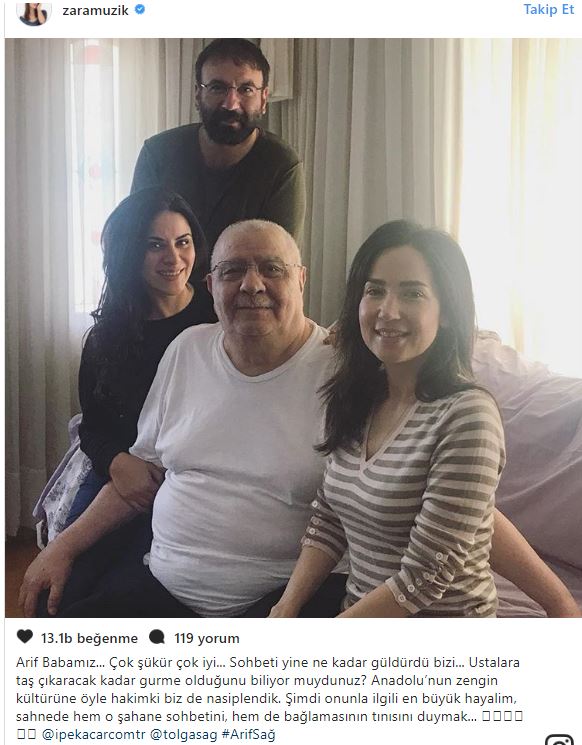 Arif Sağ'dan haftalar sonra ilk fotoğraf geldi