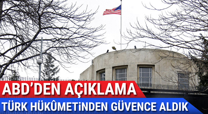 Türk Büyükelçiliği: 'Dosyalarla ilgili güvence verilmedi'