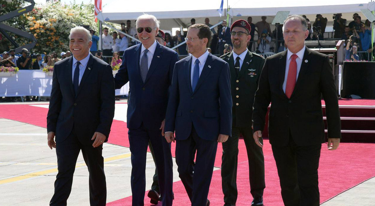 ABD Başkanı Biden İsrail'de