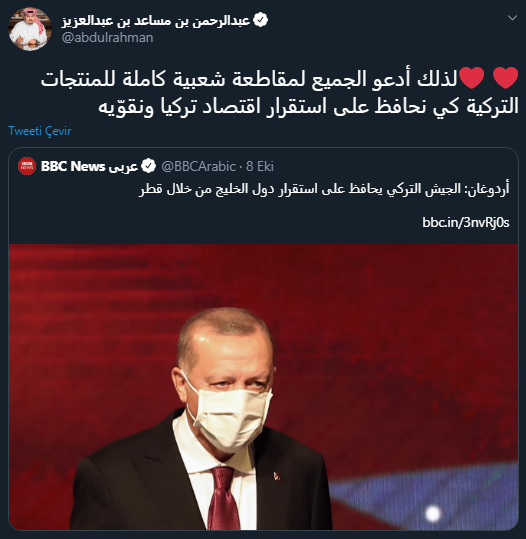 Suud prensten Türkiye'ye küstah boykot çağrısı
