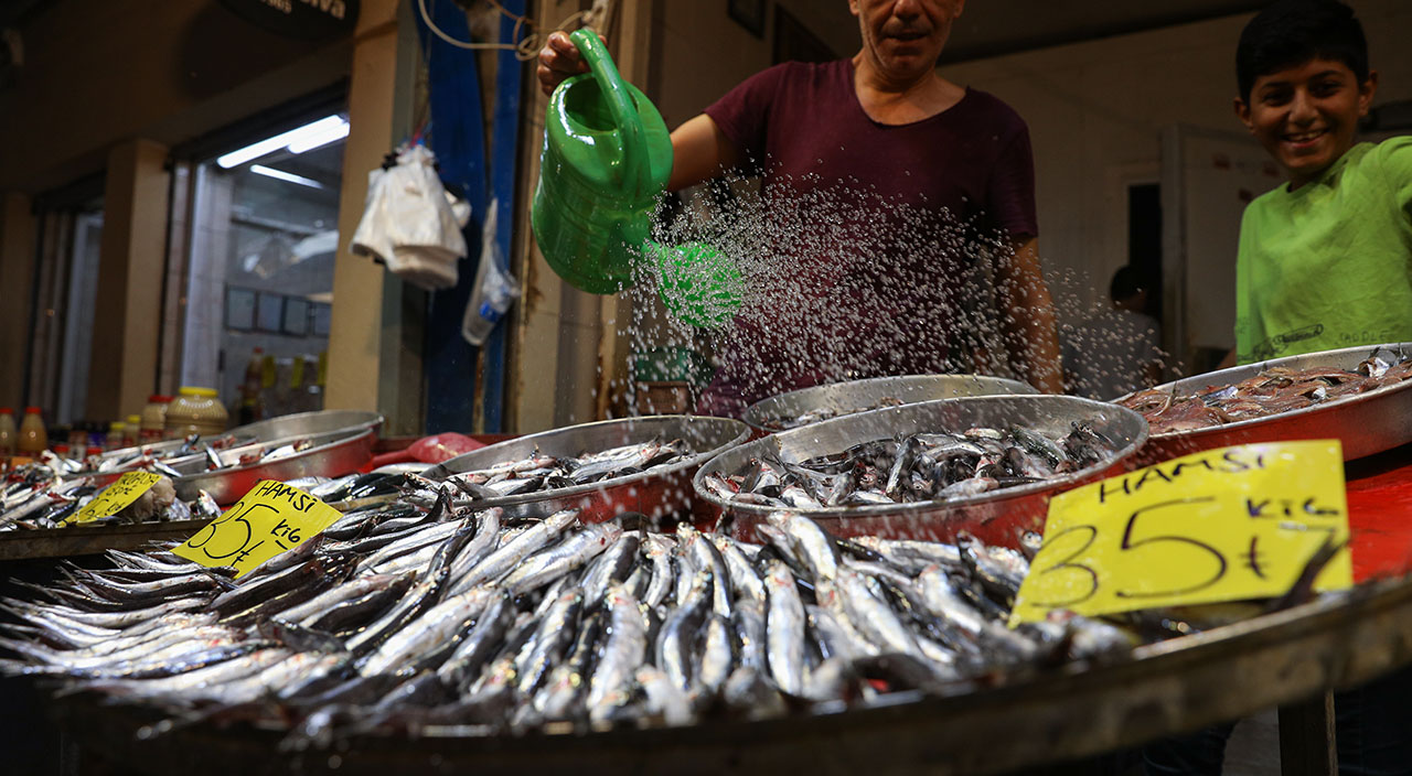 Balıkçı tezgahlarında çeşit arttı, fiyatlar düştü Balıkçı tezgahlarında çeşit arttı, fiyatlar düştü
