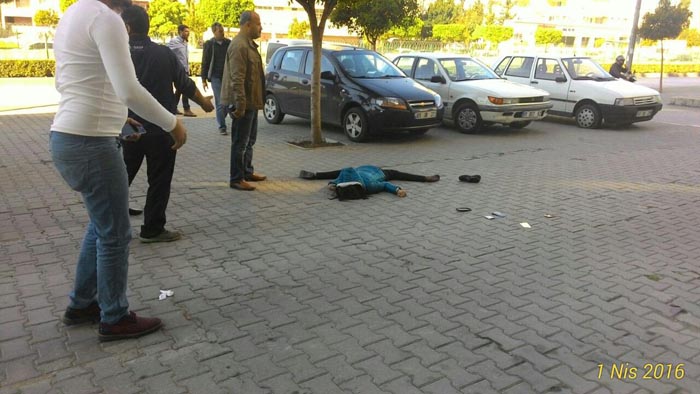 10'uncu kattan aşağı atlamadan önce kapı kapı dolaştı