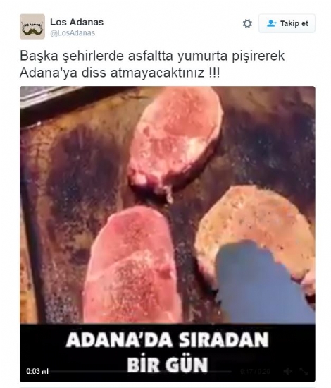 Yumurta pişiren Muğlalıya, Adanalıdan etli cevap!