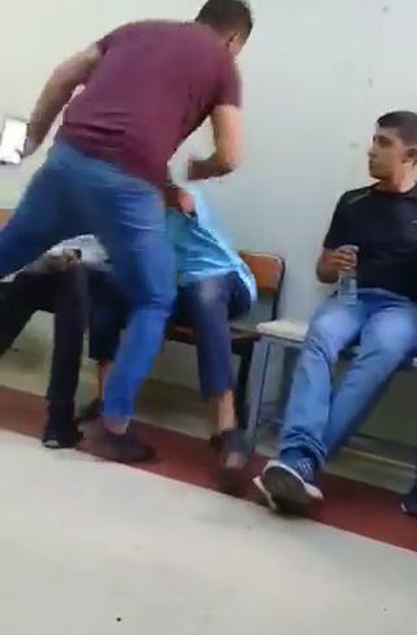 Adliyede çocuk döven polise soruşturma