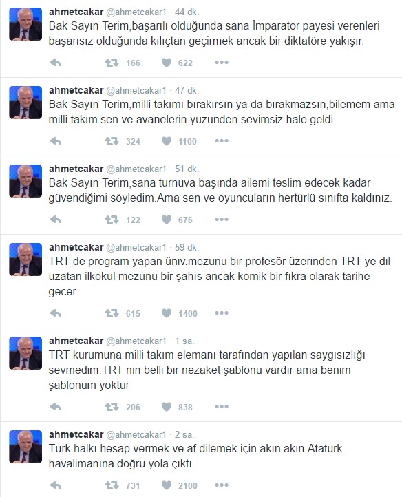 Fatih Terim'e olay sözler: İlkokul mezunu şahıs