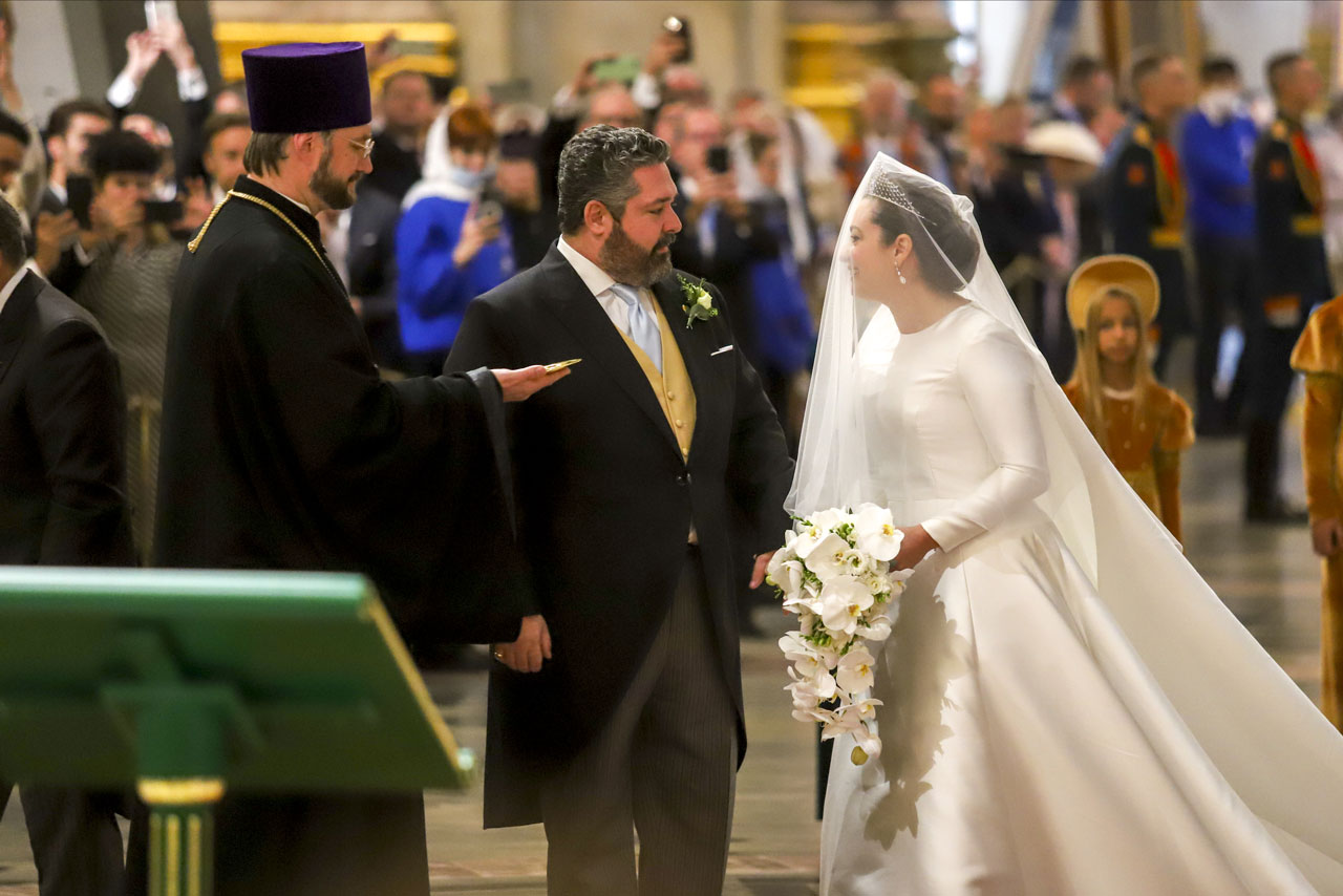 Rusya'da hanedan düğünü: Bir Romanov 100 sene sonra evlendi