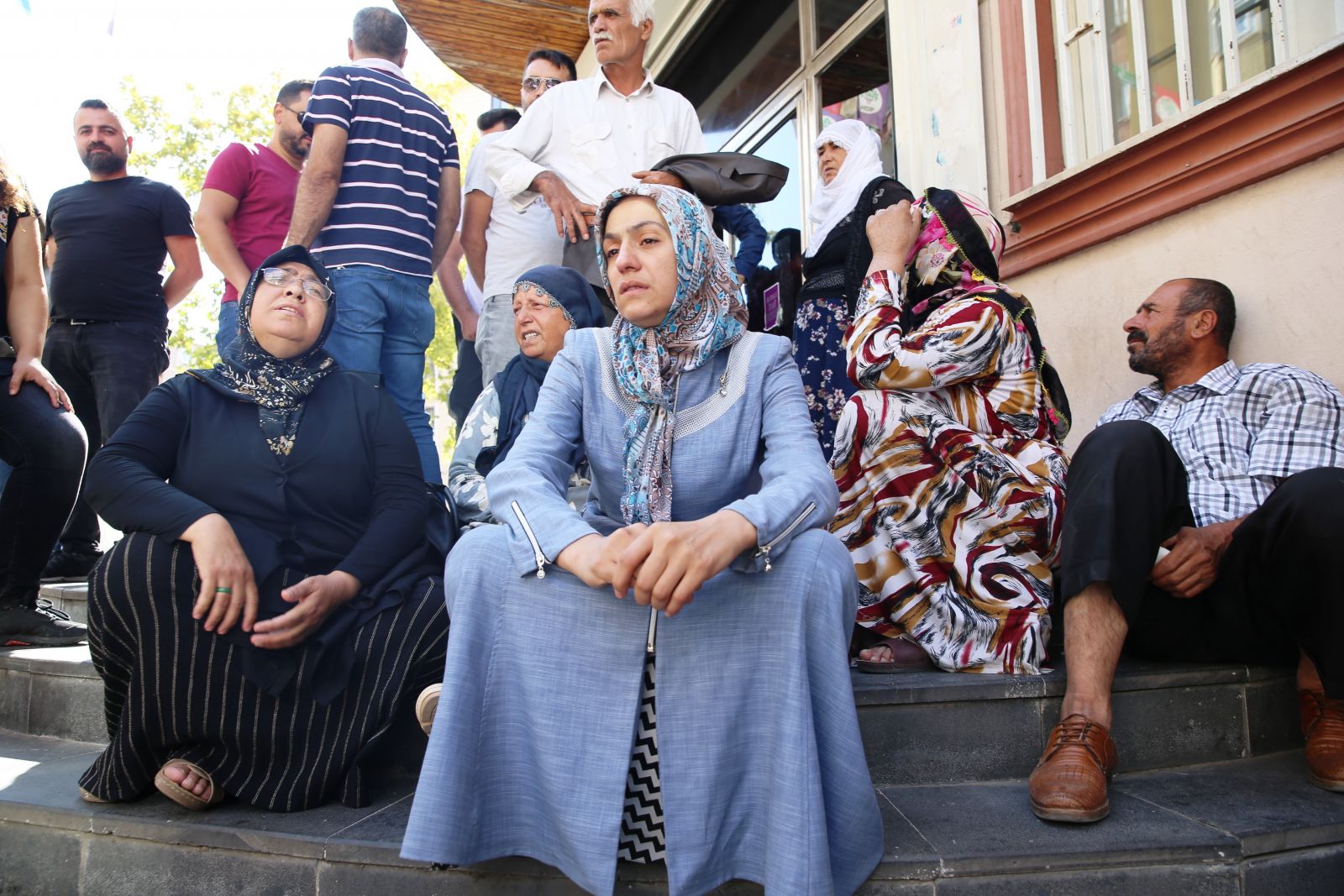 HDP önündeki eylem 4. gününde: 'HDP Kandil'in ana merkezidir'