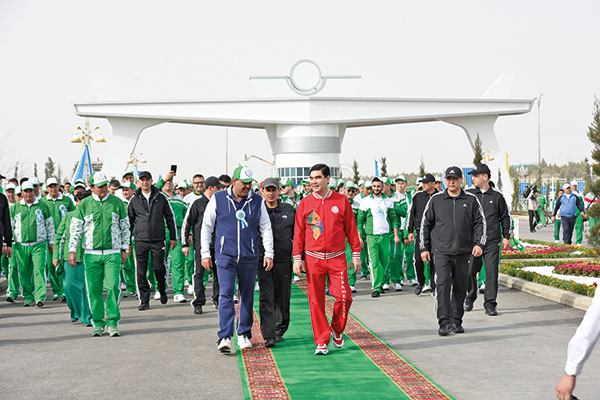 Aşkabat’ın rüyasına Türk imzası
