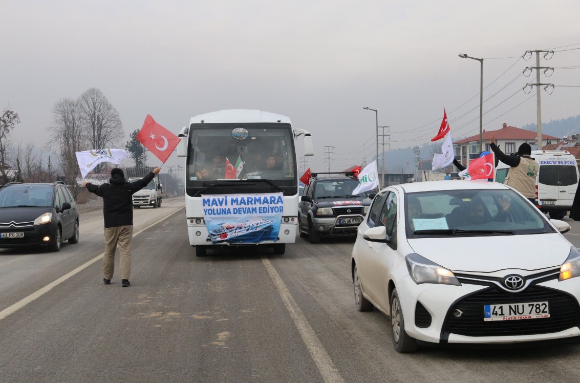 İHH’nın Halep konvoyu yola çıktı