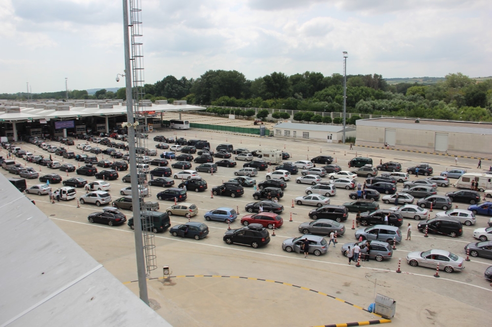 Kapıkule'de gurbetçi akını