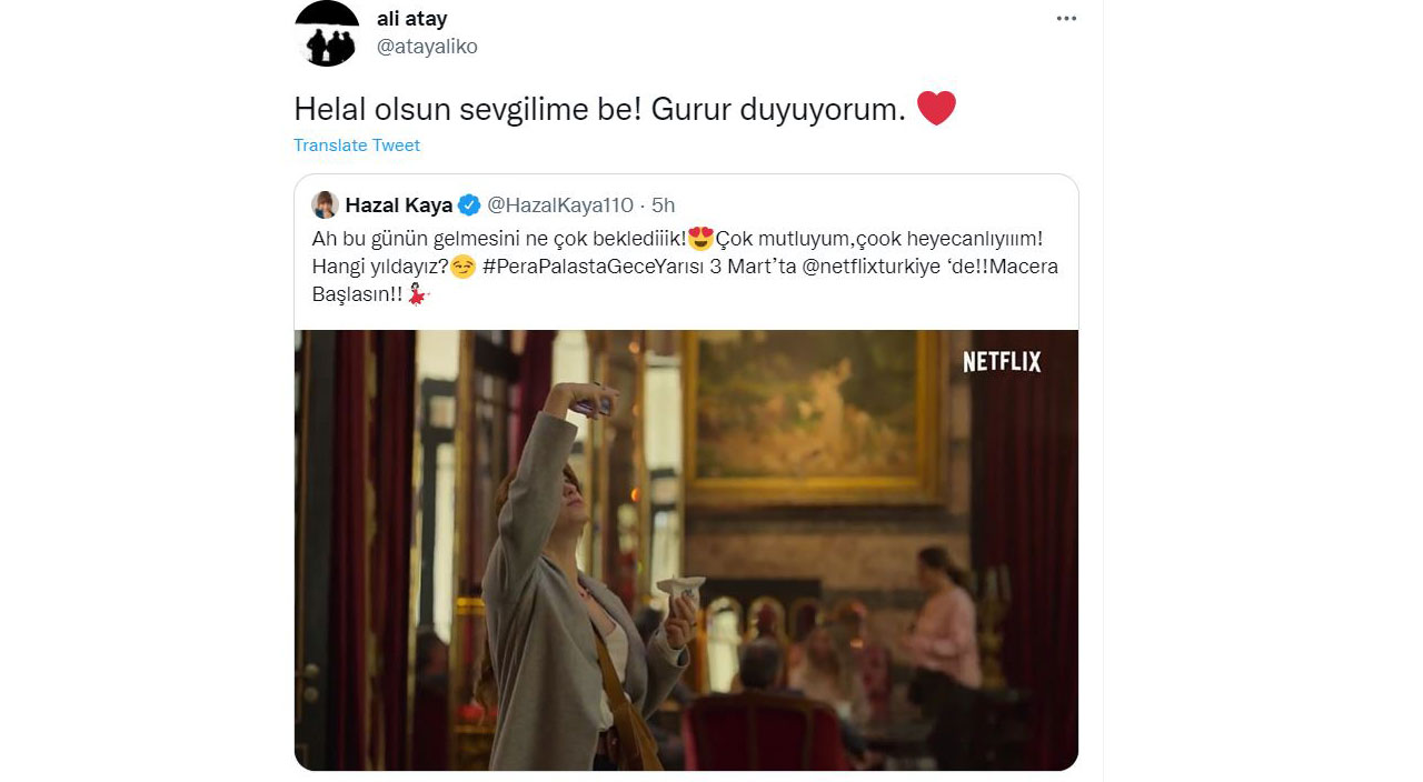 Twitter'da gündem oldu: Ali Atay, Hazal Kaya'yı aldattı mı?