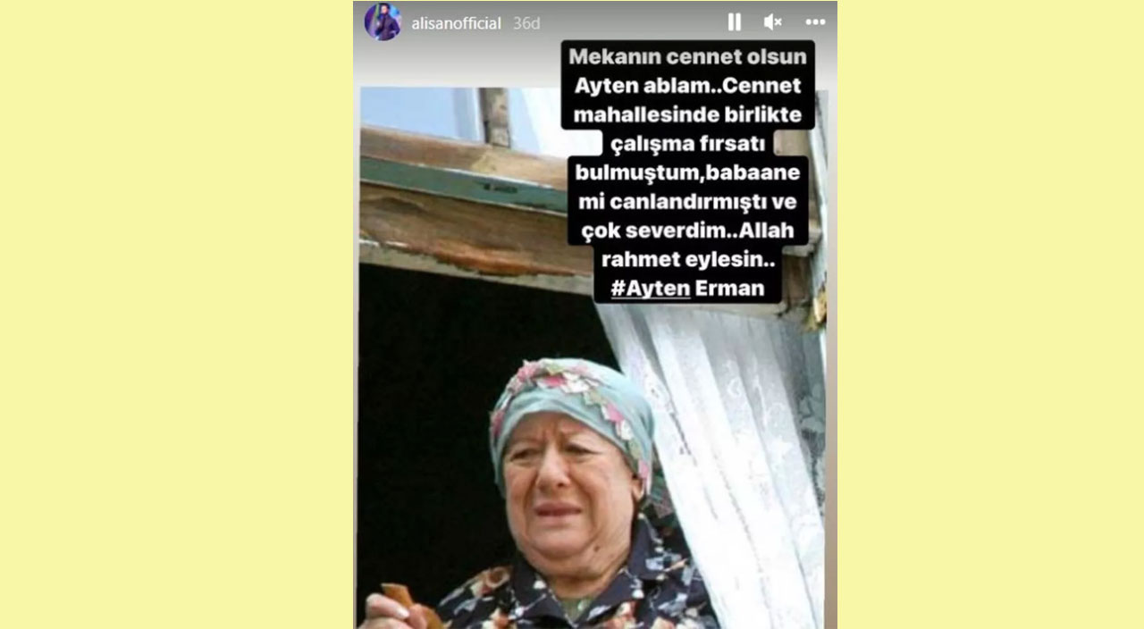 Yeşilçam’ın acı kaybı: Oyuncu Ayten Erman hayatını kaybetti